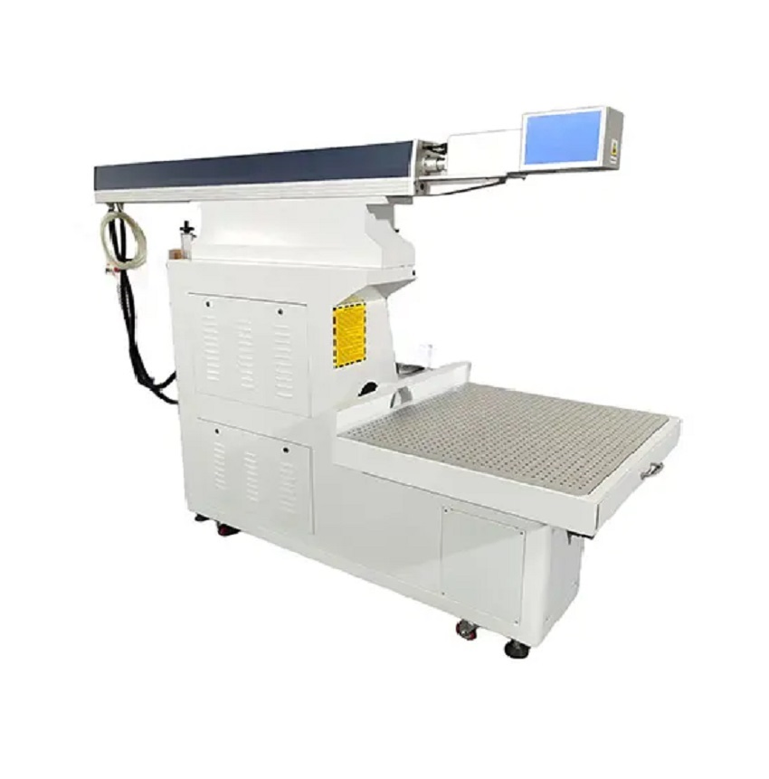 Xyz verstellbare 3D-Dynamikfokus-CO2-Lasermarkierungsmaschine 100W