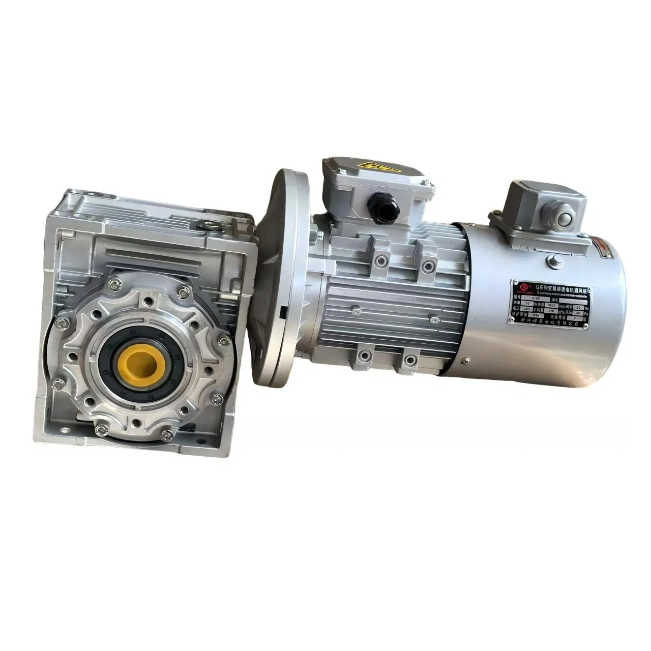 Reductor de tornillo sin fin Nmrv Motor Serie RV Caja de engranajes de tornillo sin fin Motor eléctrico Reductor de velocidad con motor para maquinaria industrial