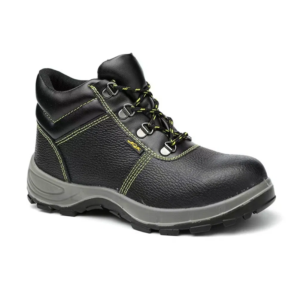 Bequeme Sicherheits-Arbeitsstiefel mit Stahlkappe im alten Stil für Baustellen