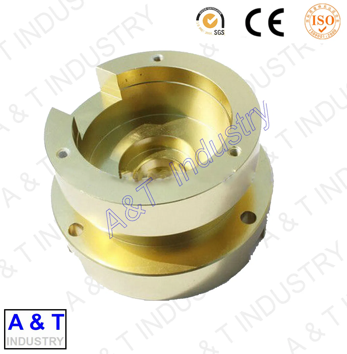 Customized Precision CNC Machined Brass Parts