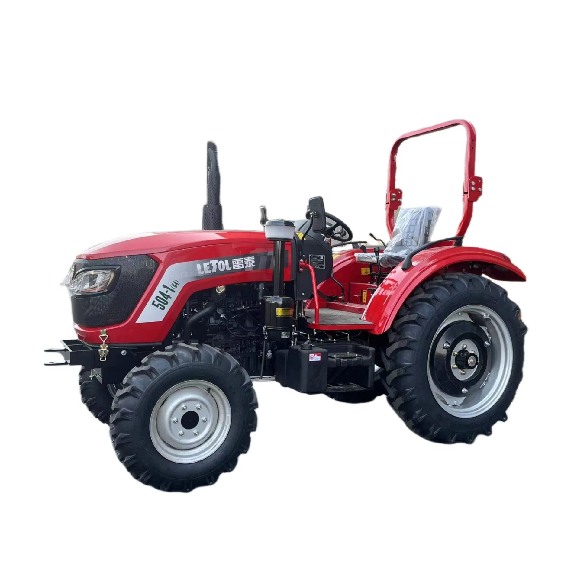 50HP Trattore Agricolo Piccolo a Quattro Ruote Mini Trattore per Macchinari Agricoli 4WD