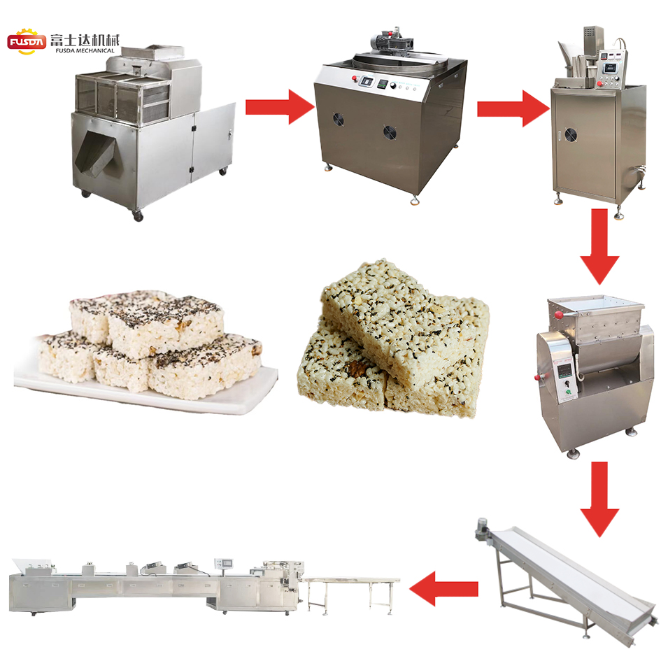 Linea di produzione di caramelle al riso Proprietà stabili