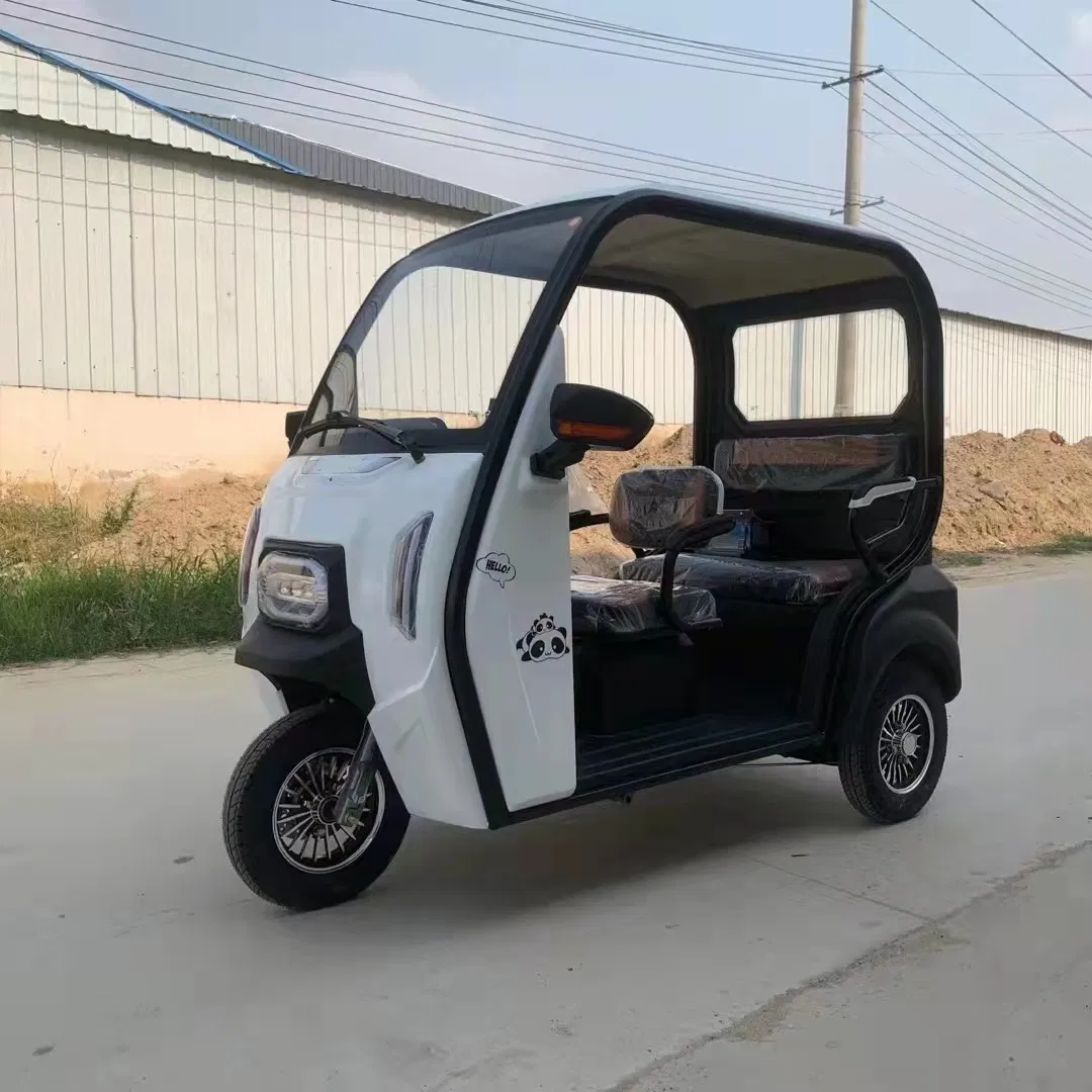 Solar Petrol New Adult Electric Passenger Cargo Three Wheels Motorized Electric Trike Vehicle Bicycle Motorbike Tricycle