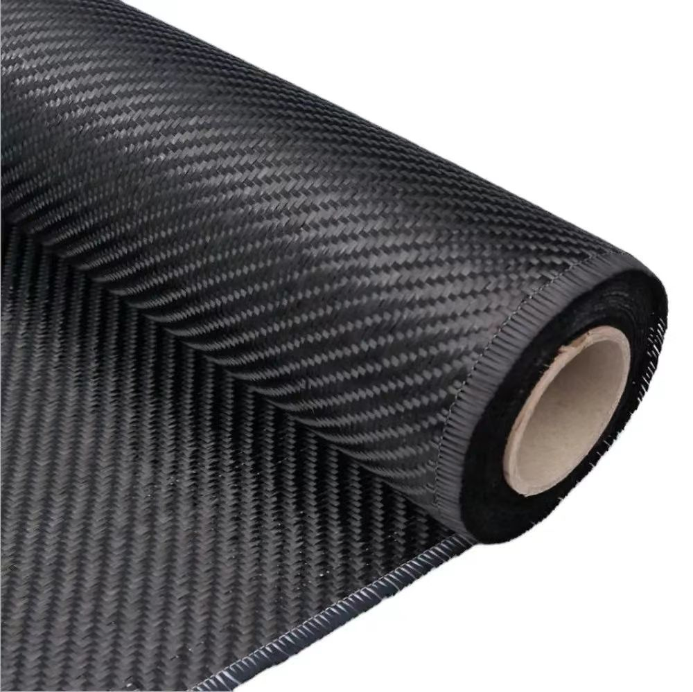 1K 3K 6K 12K Plain and Twill Carbon Fiber Fabric for Yacht, Sporting Goods, Automotive, Building