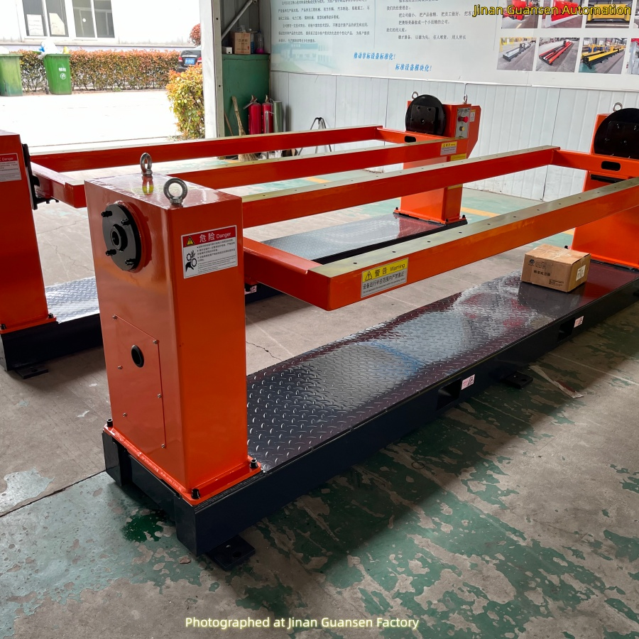 High-Load Single-Axis Head and Tailstock Industrial Welding Positioners, Robot-Controllable for Automated Welding