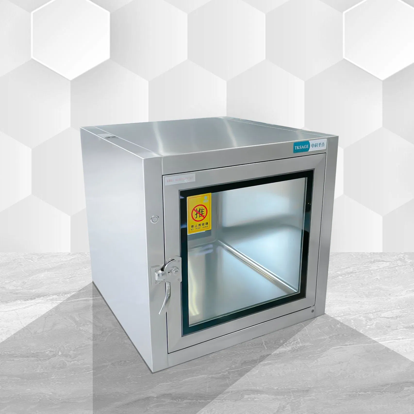 Filter Efficient Pass Boxes for Laboratory Biotechnology Clean Room Dynamic Passbox Stainless Steel Static Sterilizer Electric Interlock Pass Box