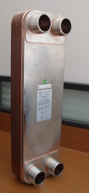 Scambiatore di calore a piastre brasate premium con rame puro al 99,9%