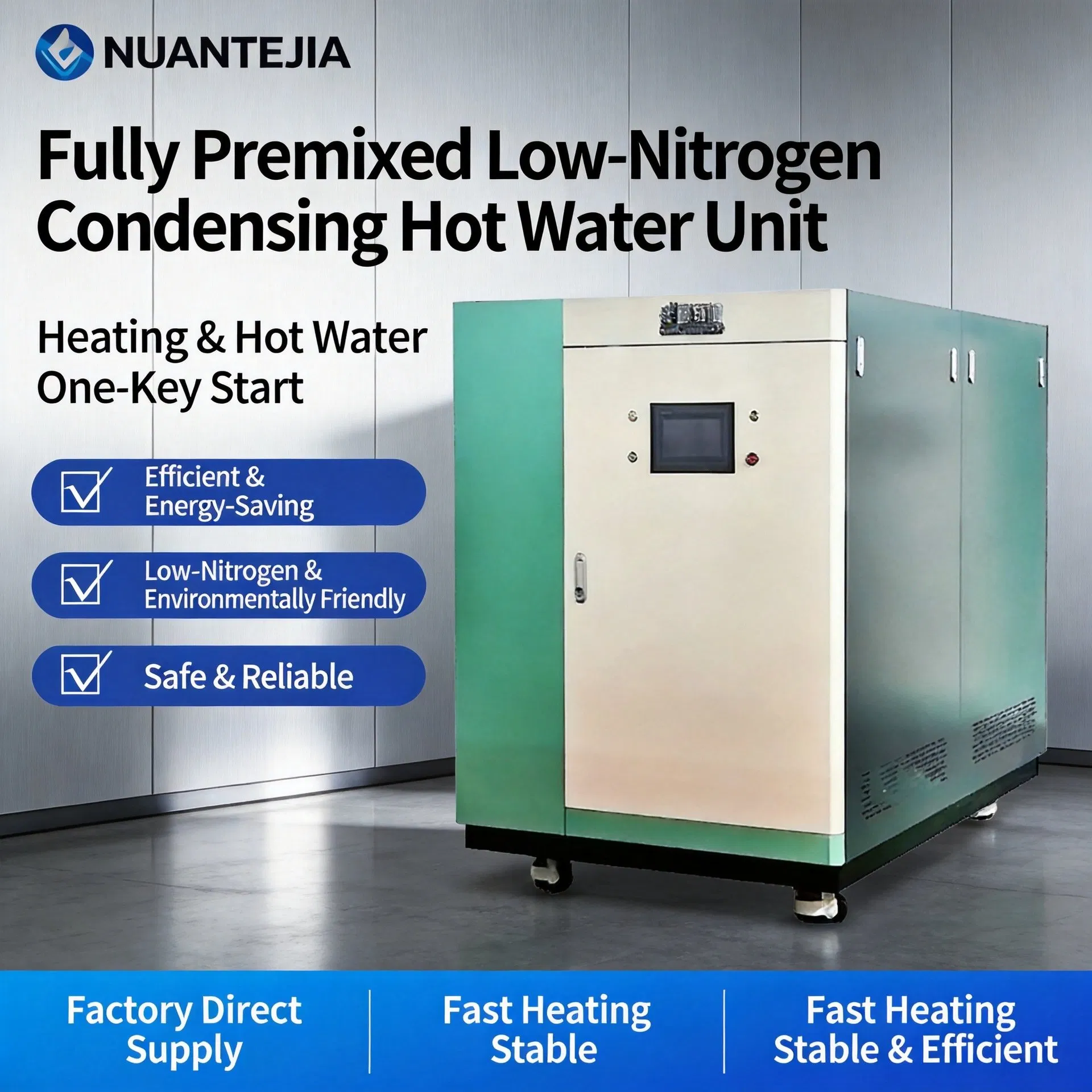 High Performance Hot Water Boiler for Industrial Workshops