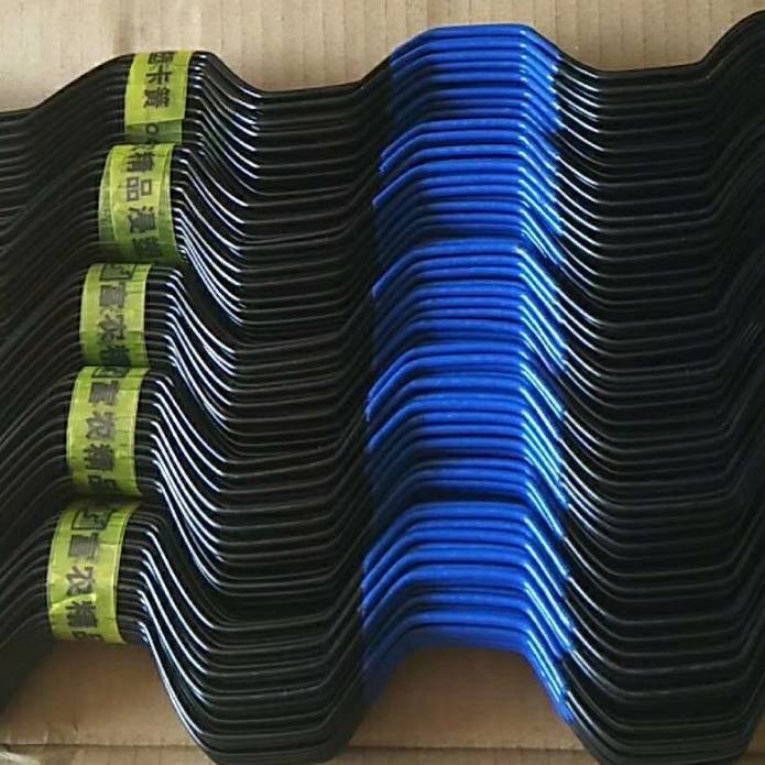 Greenhouse Plastic Coating Galvanized Wiggle Wire Zigzag Wire Film Keep Wire