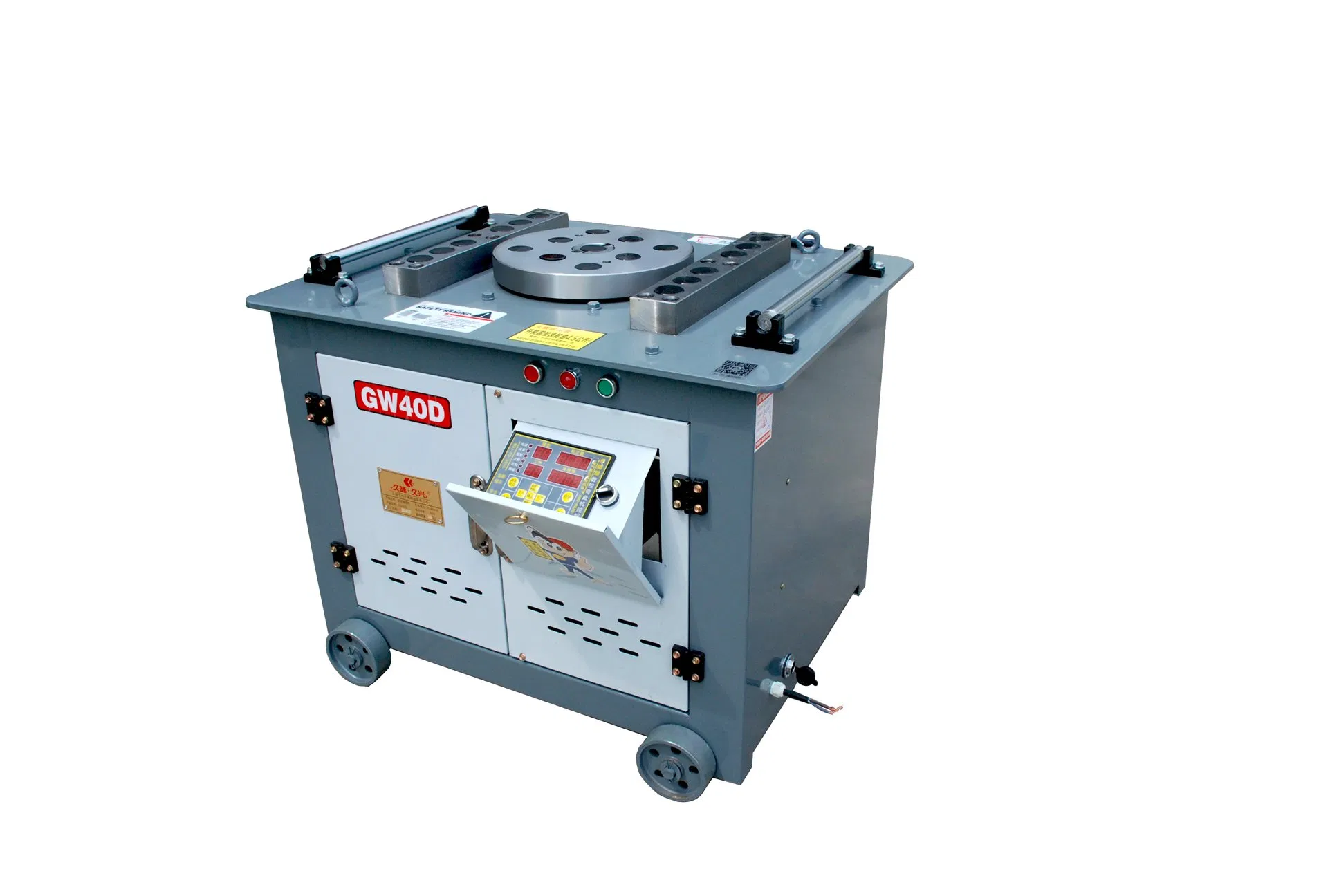 Macchina automatica CNC per piegare barre d'acciaio, piegatubi per cemento armato