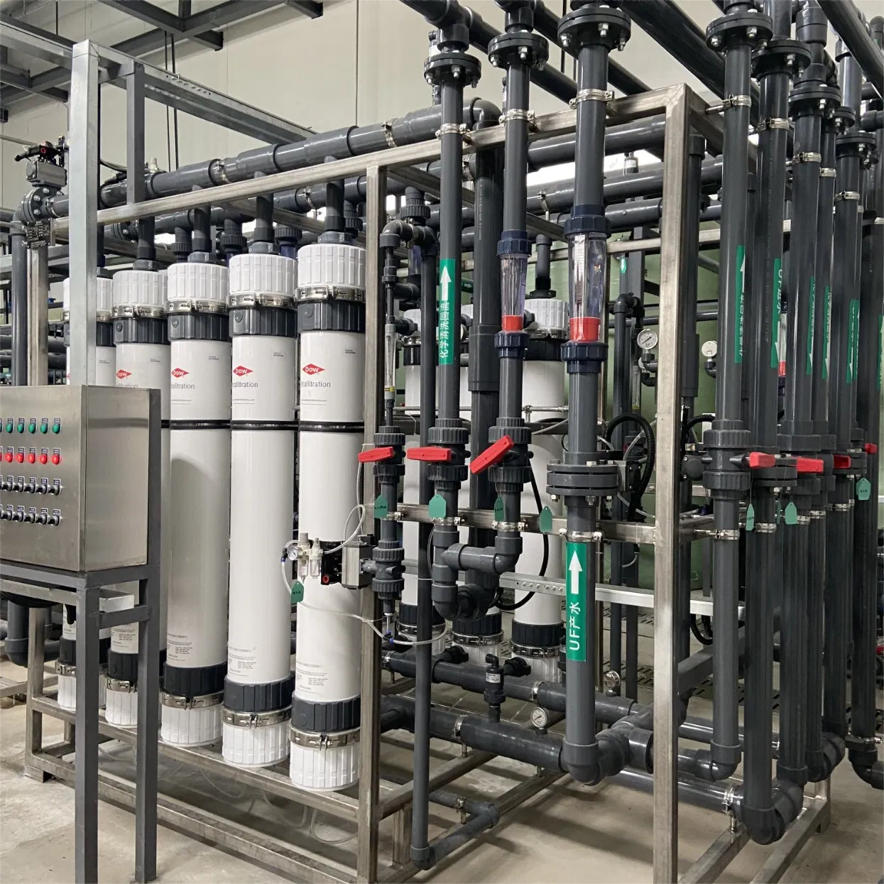 Pure Water Manufacturing Equipment System RO Pretreatment UF Ultrafiltration Device