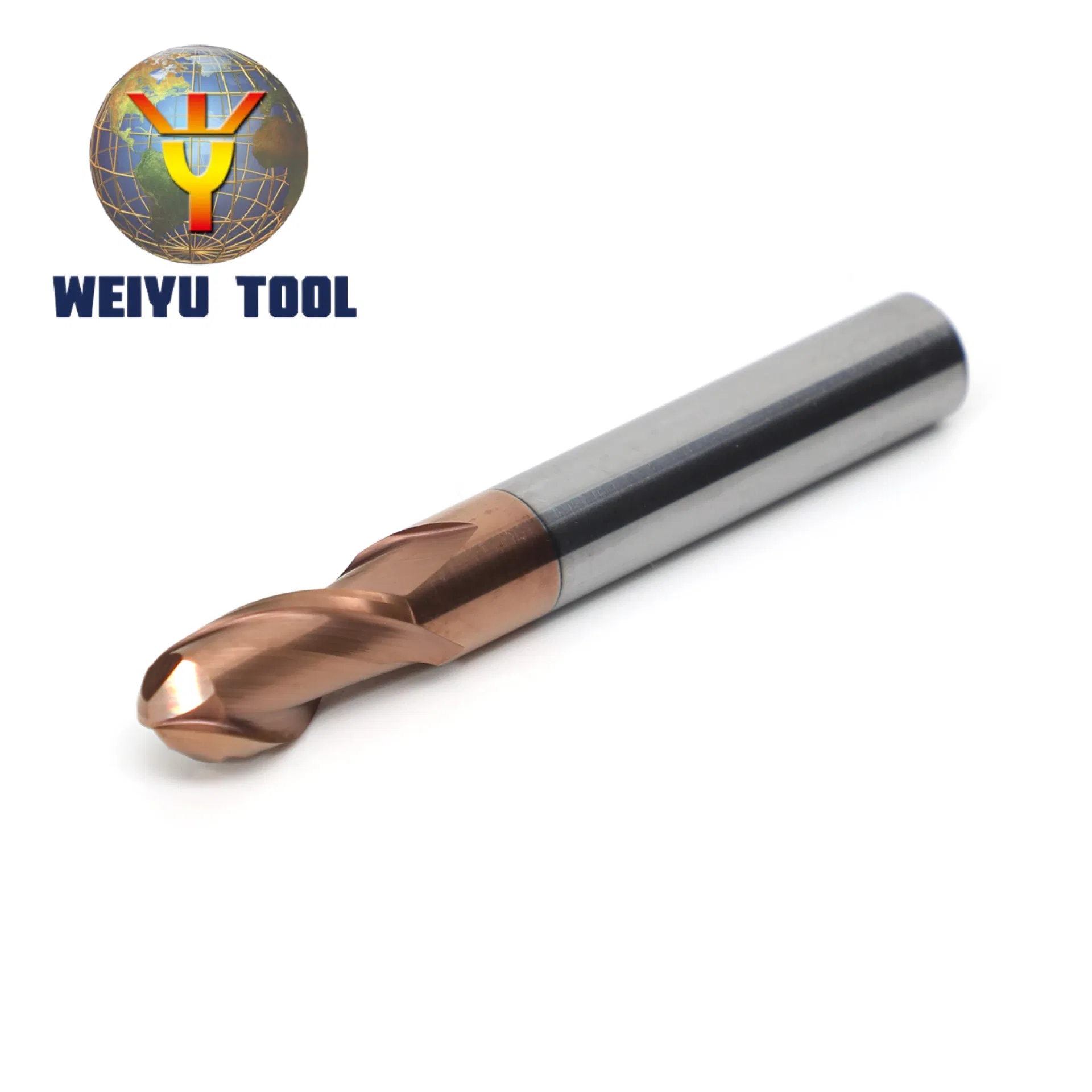 HRC65 Coated Ball Nose End Mill CNC Milling Cutter