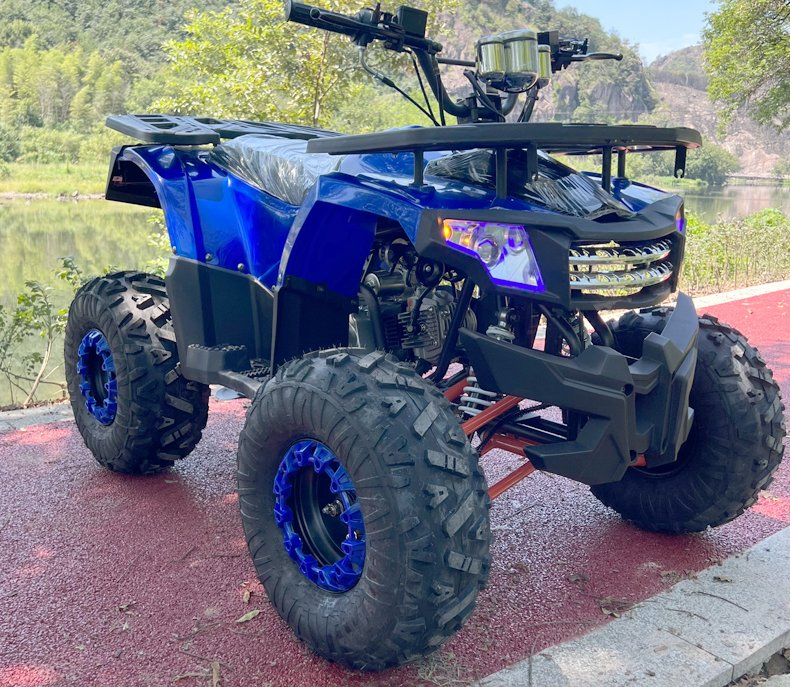 Quad ATV con motore 4 tempi da 125 cc certificato CE per avventure giovanili