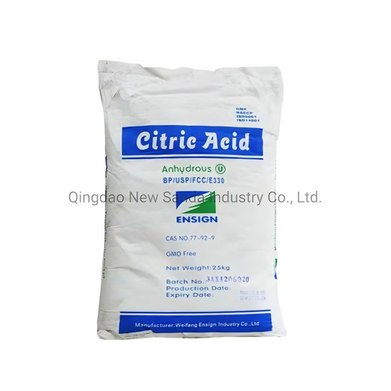 Industrial Grade Anhydrous Citric Acid Powder CAS 77-92-9
