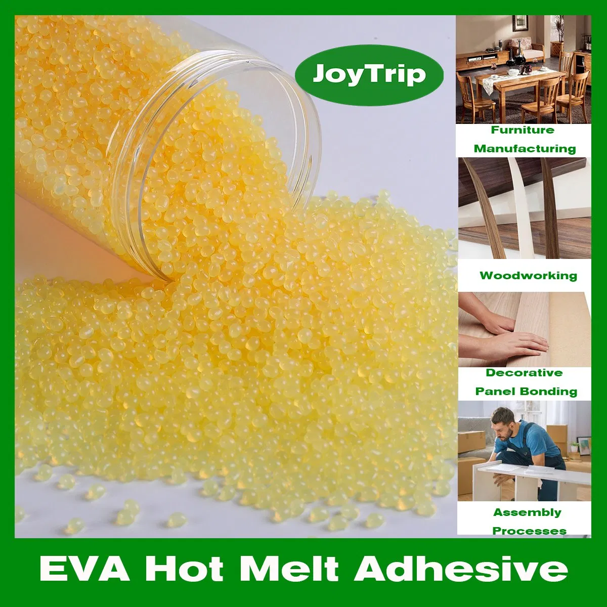 Quick-Bond EVA Hot Melt Glue for Curved Edge Banding