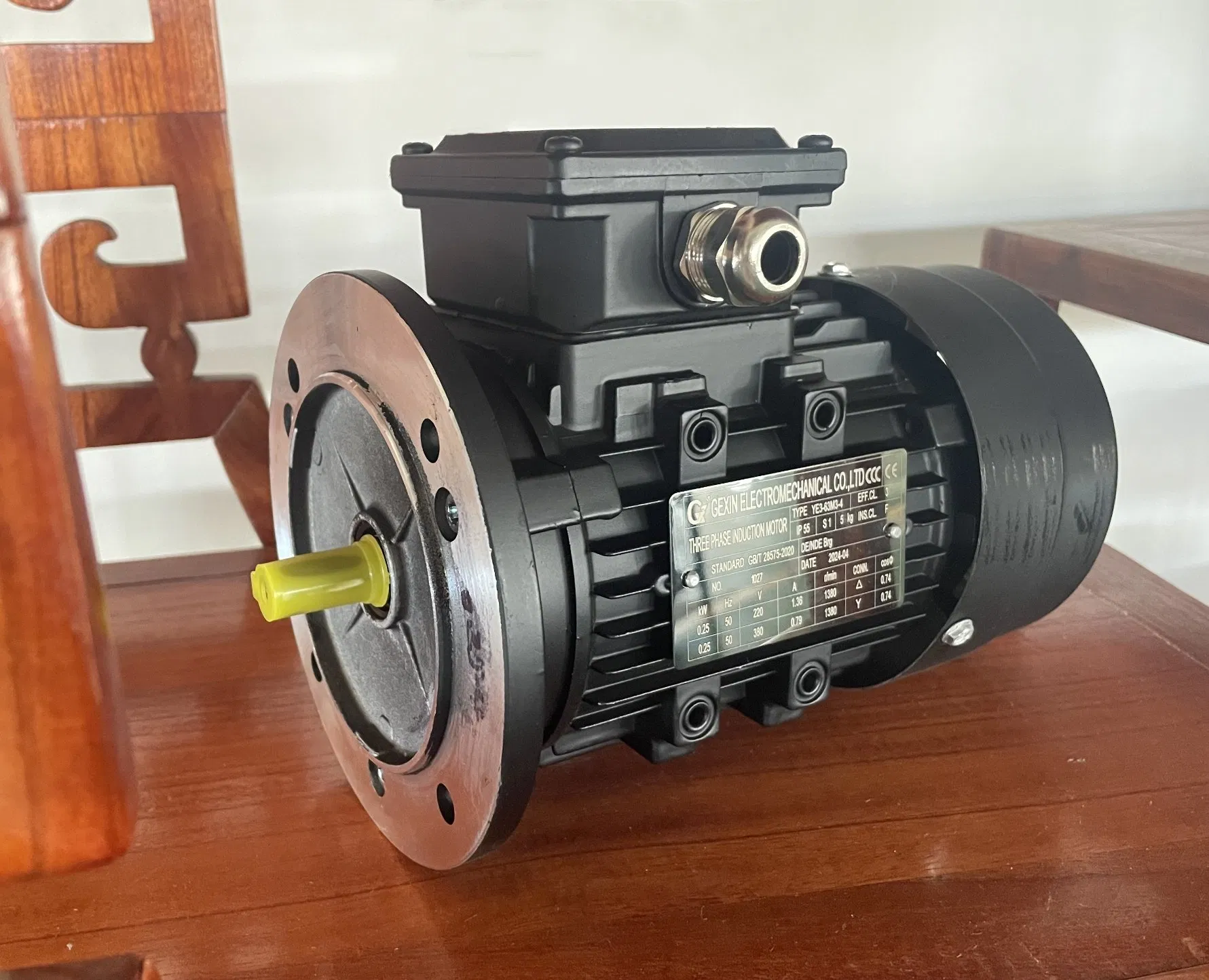 30kw 2 Poles Three Phase Induction AC Electric Motor CE Certification