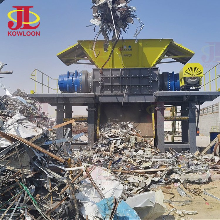 Metal Container Shredder Cone Crusher Copper Industrial Metal Shredder