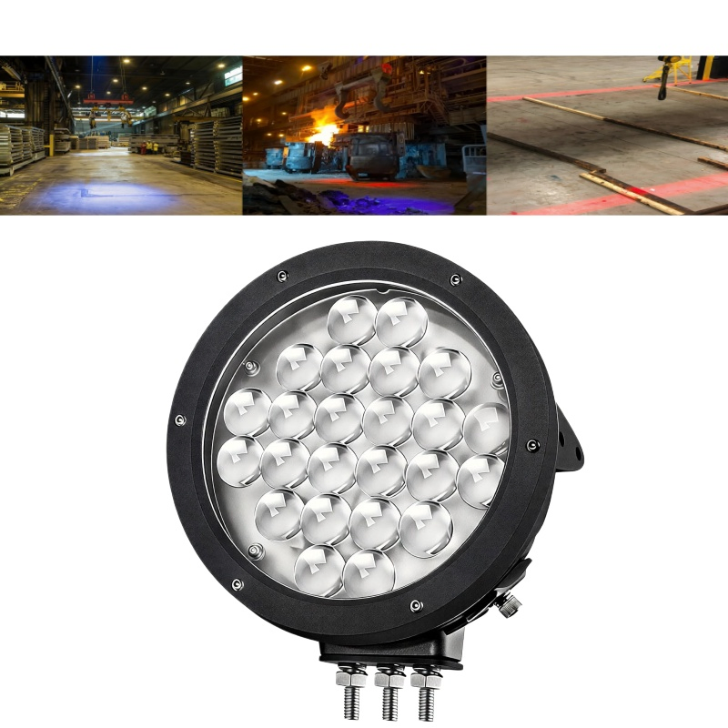 LED Red Blue Pencil Beam Warning Light for Gasoline Crane Pedestrian Safety