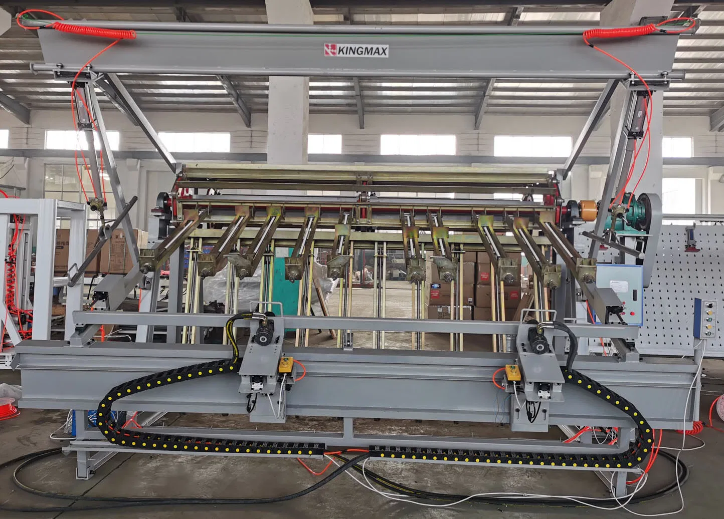 Prensa de Transportador de Abrazaderas de Madera Maciza de Presión Hidráulica