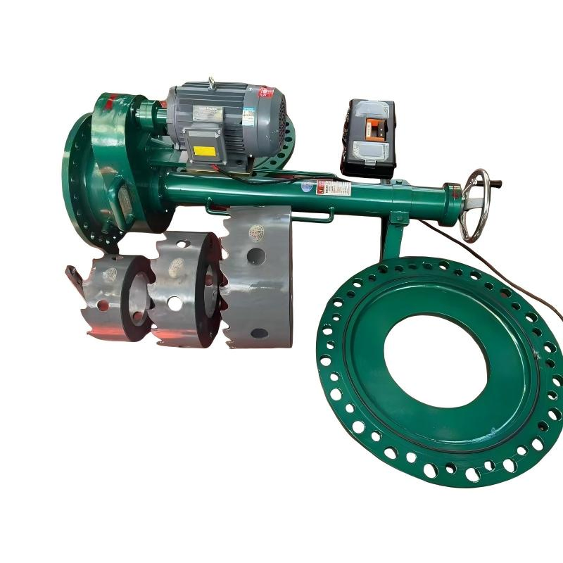 DK600 High-Pressure Electric Hot Tapping Machine for Pipe Drilling and Modification