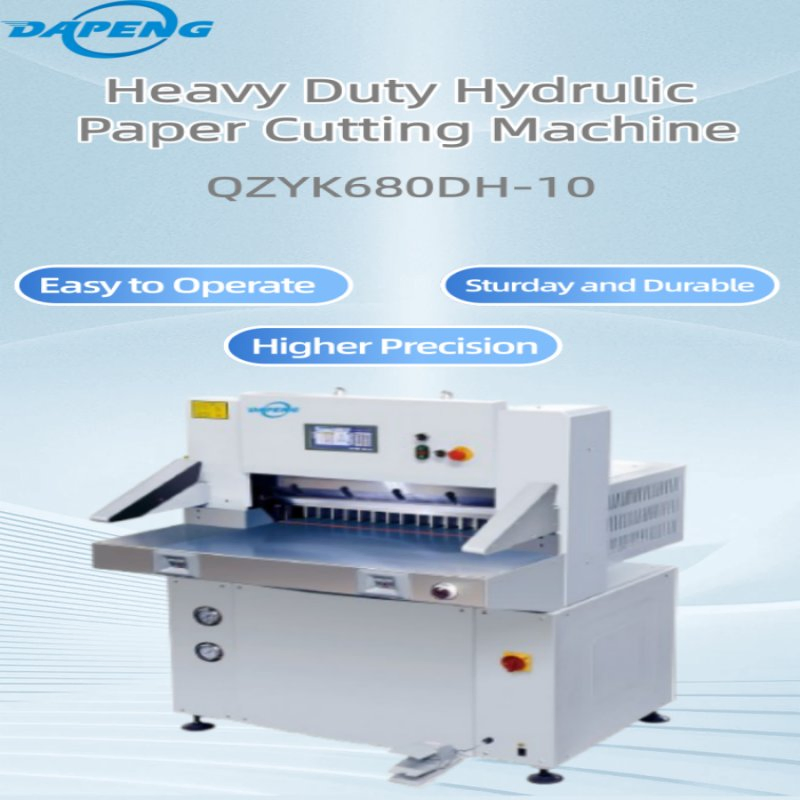 Máquina cortadora de papel resistente de tamaño pequeño de 68 cm