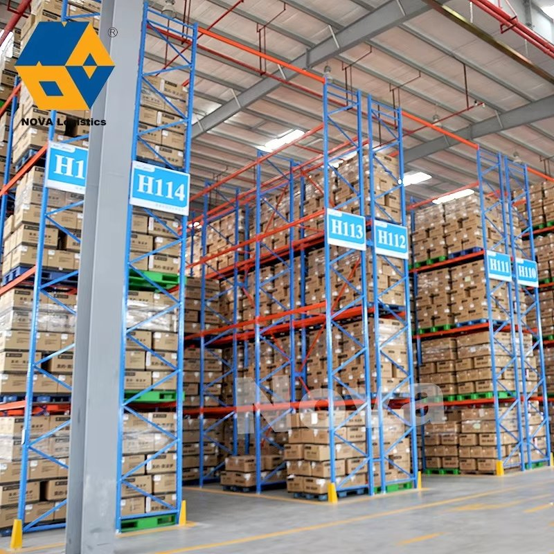 Heavy Duty Adjustable Warehouse Selective Pallet Racking System 1000kg