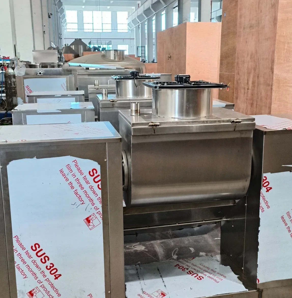 Machine de mélange de type cuve à mélangeur à auge à pâtisserie