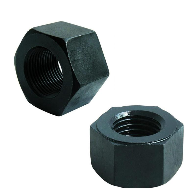 Carbon Steel Black ASTM A194 2h Heavy Hex Structural Nuts