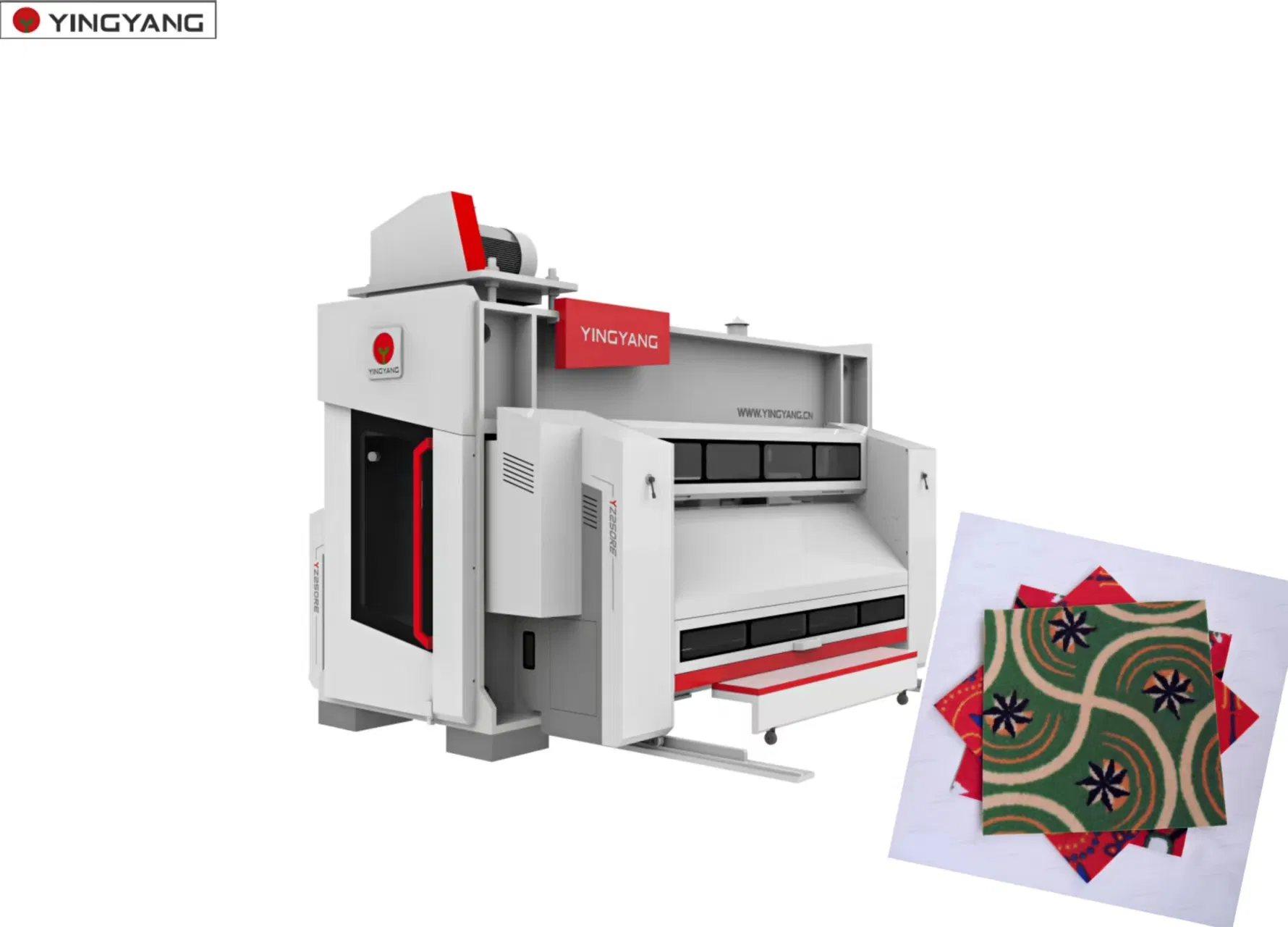 Yyqr Latest Industrial Design 35mm Stroke Random Velour Needle Loom