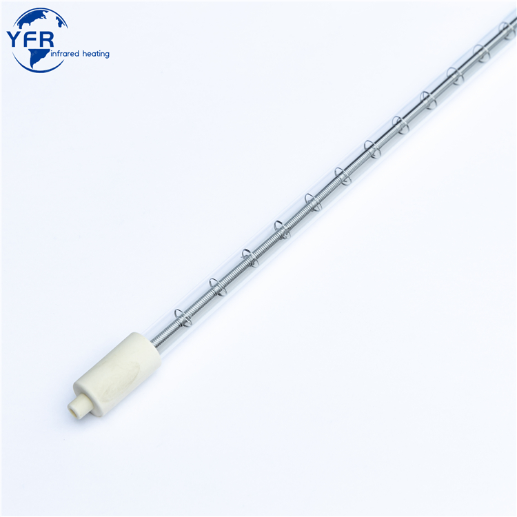 Single Tube Carbon Fiber Halogen Infrared Tube Heater