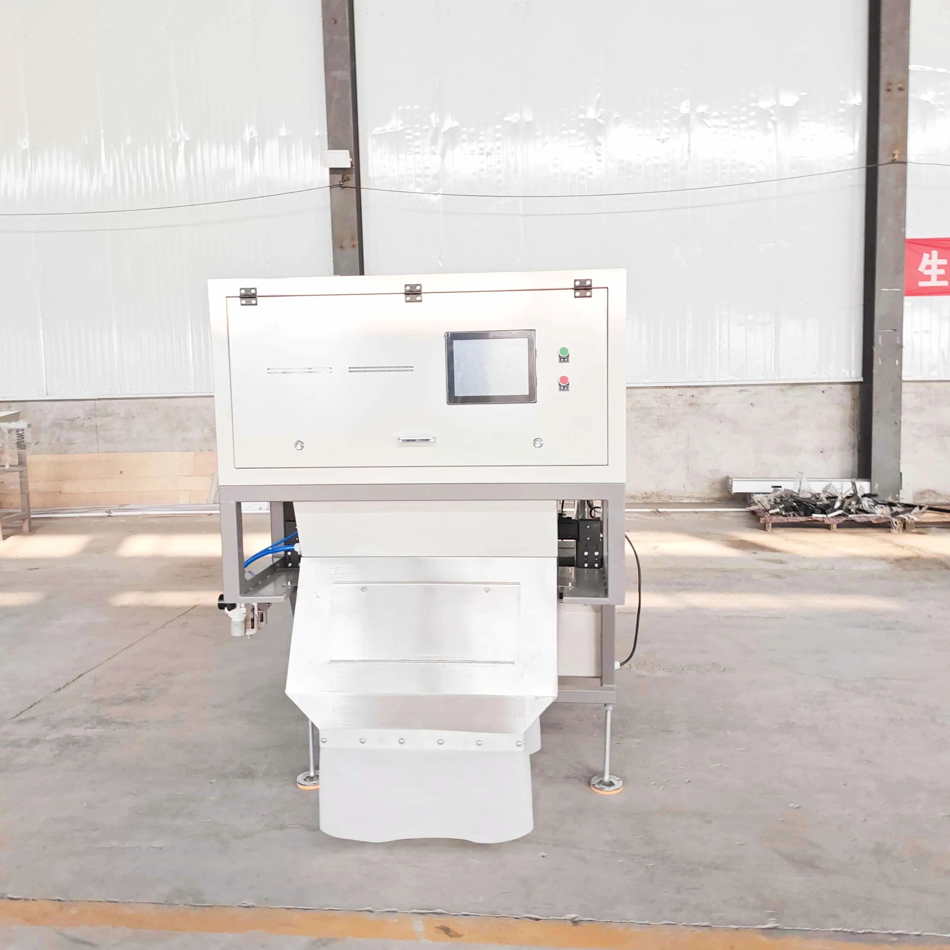 High-Efficiency Hazelnut Color Compact Optical Grading Machine for Specialty Nut Processing
