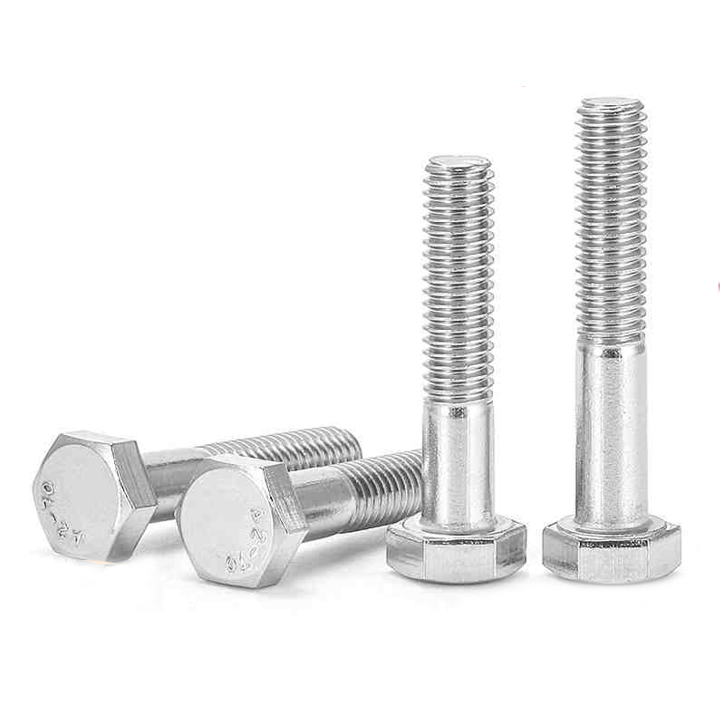 DIN931 304/316 Stainless Steel Half Thread Hexagon Head Bolt
