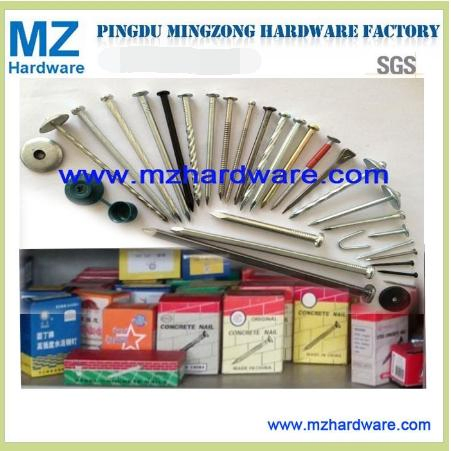 Common Wire, Zinc, Roofing, Finish, Coil Nails, Shoe Tacks, Horse Shoe Nails, Concrete Nails