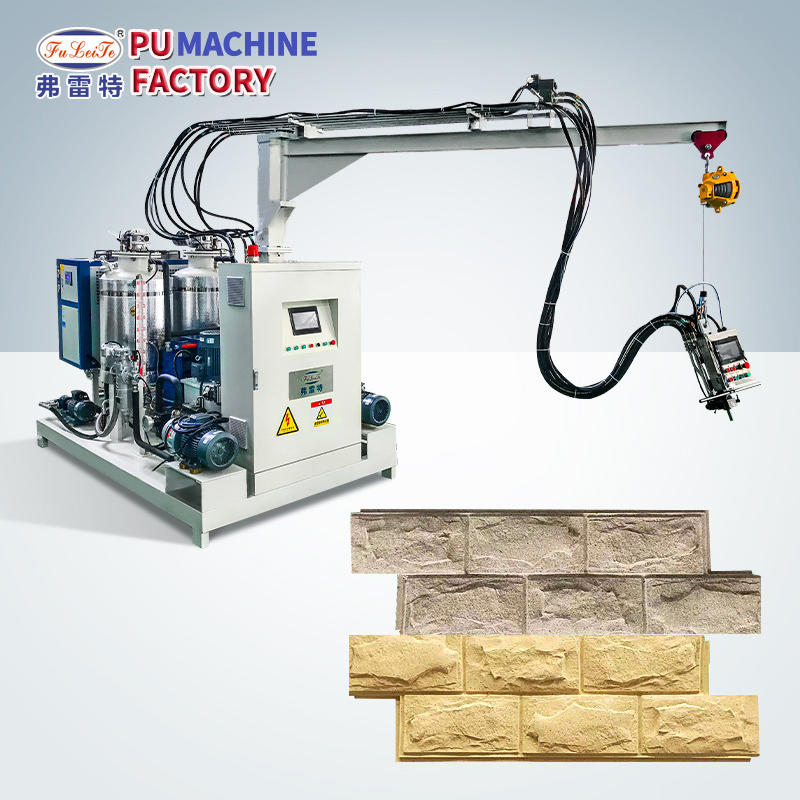 Vietnam PU Foam 3D Wall Decorative Board Foam Machine Polyurethane Stone Skin Mold Style Customization