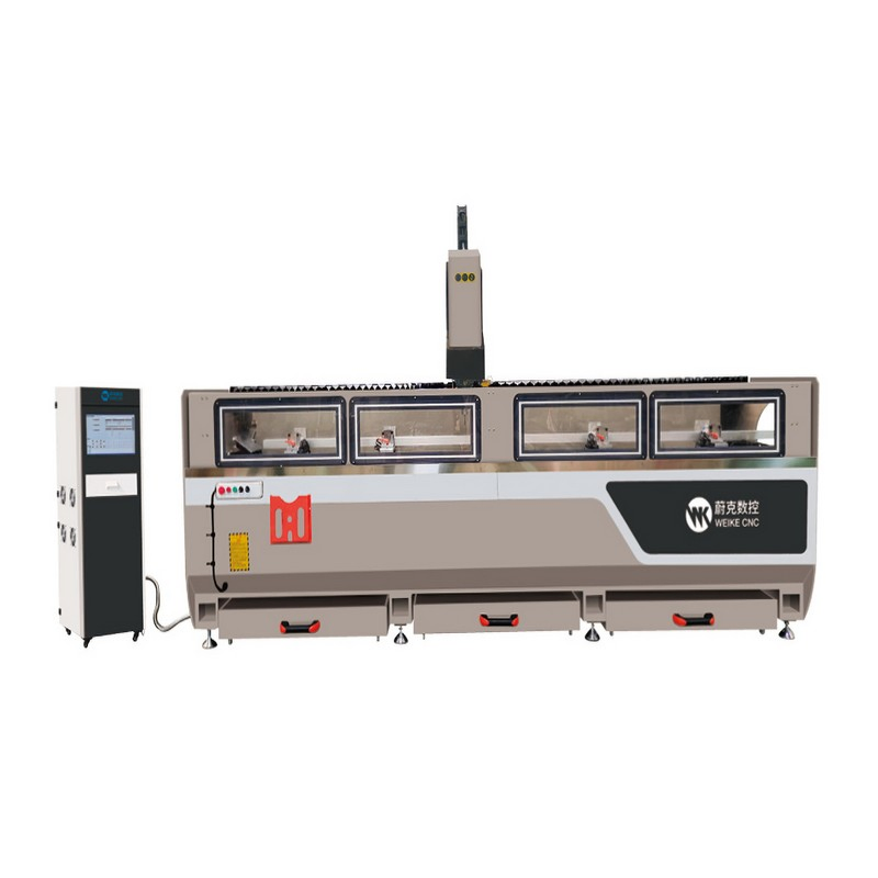 WSZ-CNC-3200 3 Axis CNC Drilling Milling Machine for Aluminum Profile