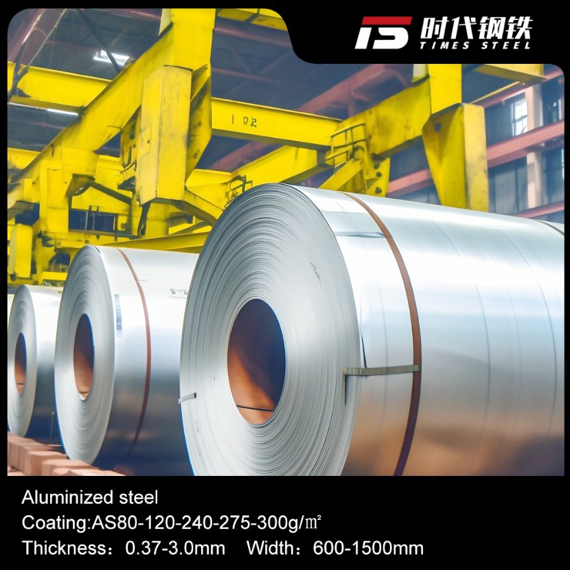 Dx51d+Az Cr1200/1800HS+as Bobina in acciaio al silicio alluminizzato per la produzione efficiente di trasformatori
