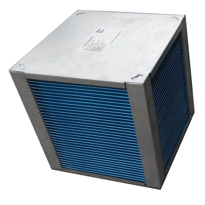Anti-Corrosion Double Side Pressing Air to Air Crossflow Plate Heat Exchanger Core