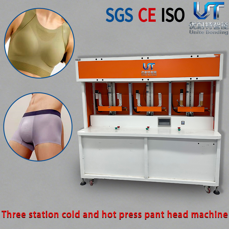 Macchina per la formatura della fascia in vita maschile a caldo e a freddo, macchina per la formatura senza cuciture della fascia in vita maschile e la pressatura del reggiseno sportivo