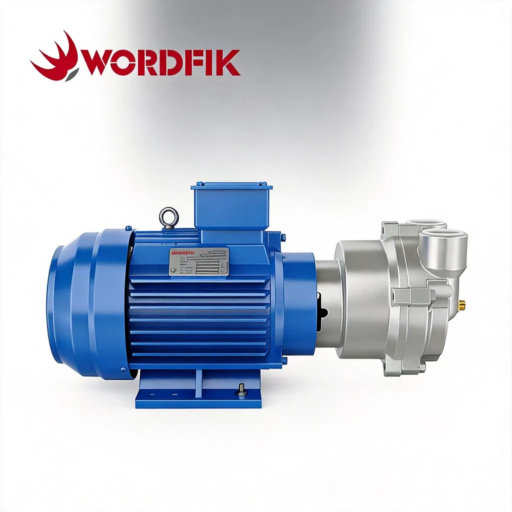2BV5131 Stainless Steel Water Ring Vacuum Pump for CNC Router Machine Wordfik Brand