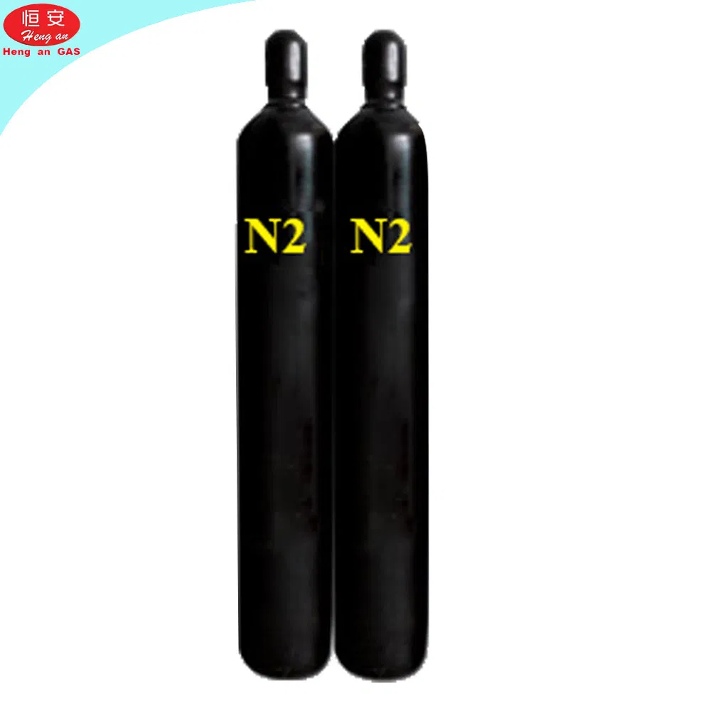 High Pressure 40L 150 Bar Nitrogen Industrial Gas Cylinder