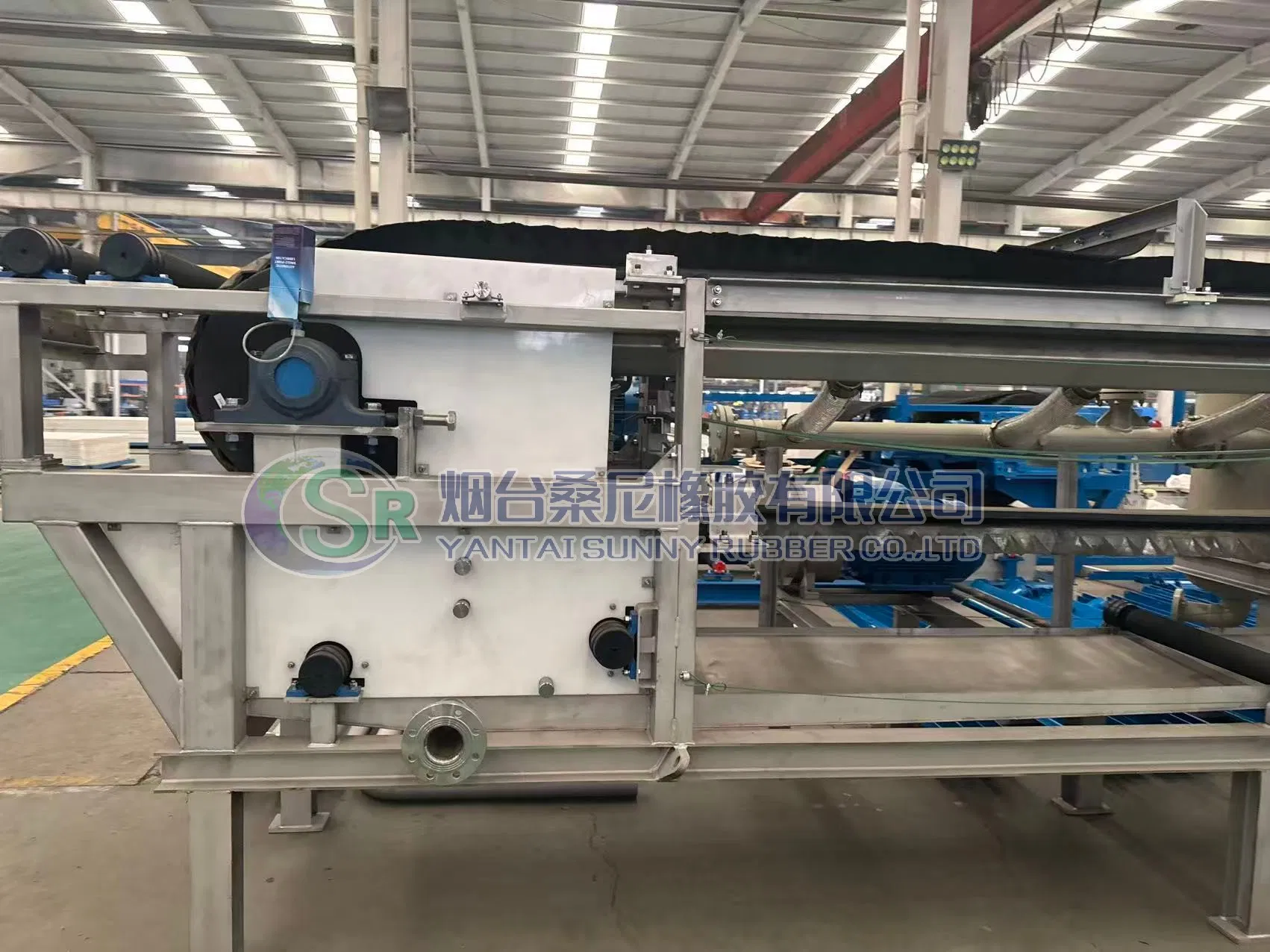 Corrosion Resistant Belt Vacuum Filter, Chemical Industry Solid Liquid Separation Equipment