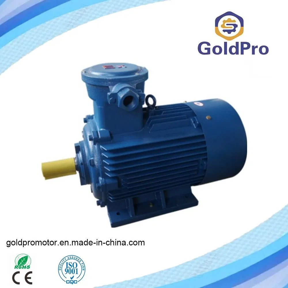 YB3 Three Phase Flame Proof Explosion Proof AC Induction Electric Motor 0.18kw-375kw