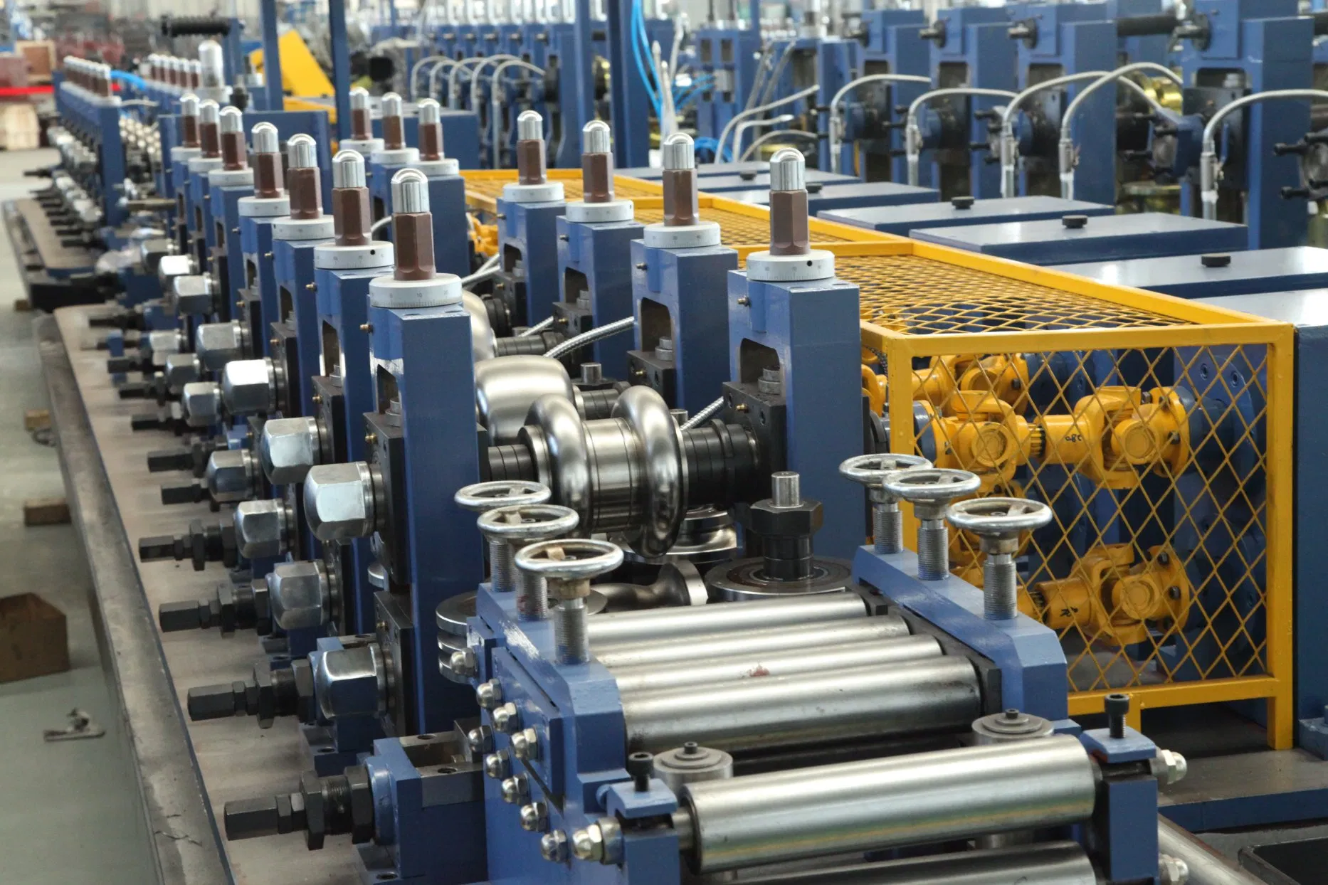 ZY50 ERW Tube Mill Pipe Making Machine Roll Forming Machine