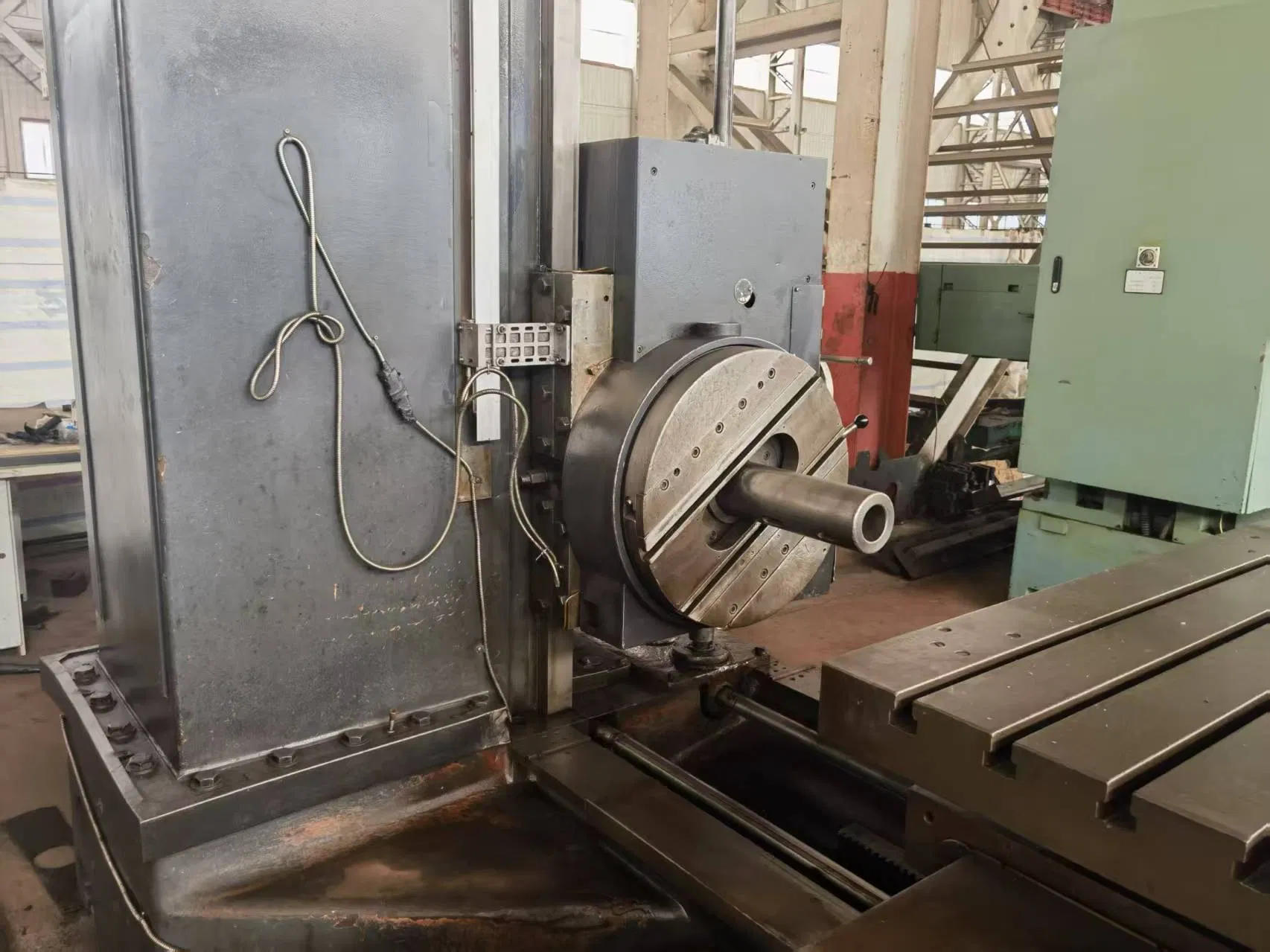 TX611C/4 fresatrice-alesatrice orizzontale a montante mobile usata per produzione pesante