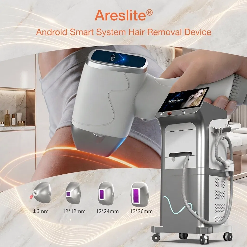 Winkonlaser Ai Spot Size 4 Lunghezze d'onda 755nm 808nm 940nm 1064nm Macchina Laser a Diodi 808 Depilazione Laser a Diodi