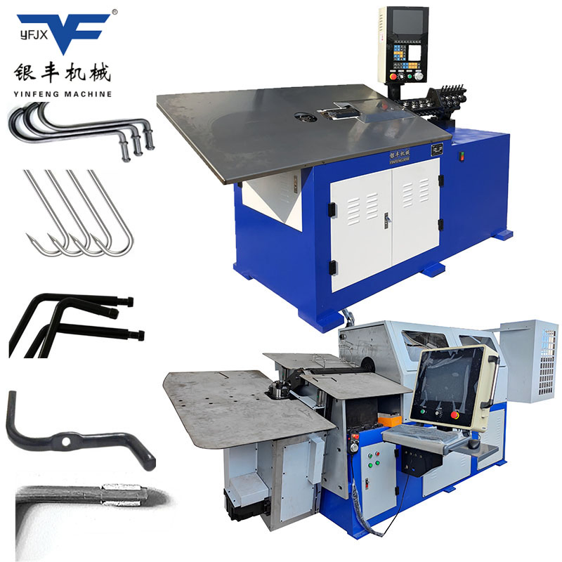 Yinfeng 2mm-14mm 2D 3D CNC Wire Forming Machine Automatic Stainless Steel Wire Bending Machine