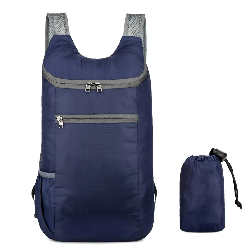 Foldable Lightweight Travel Backpack with Multiple Pockets for Outdoor Activities