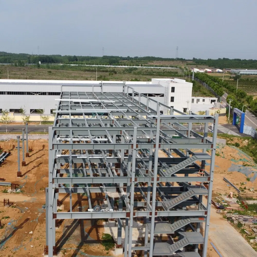 Modern Prefabricated Multi-Story Steel Structure Office Building