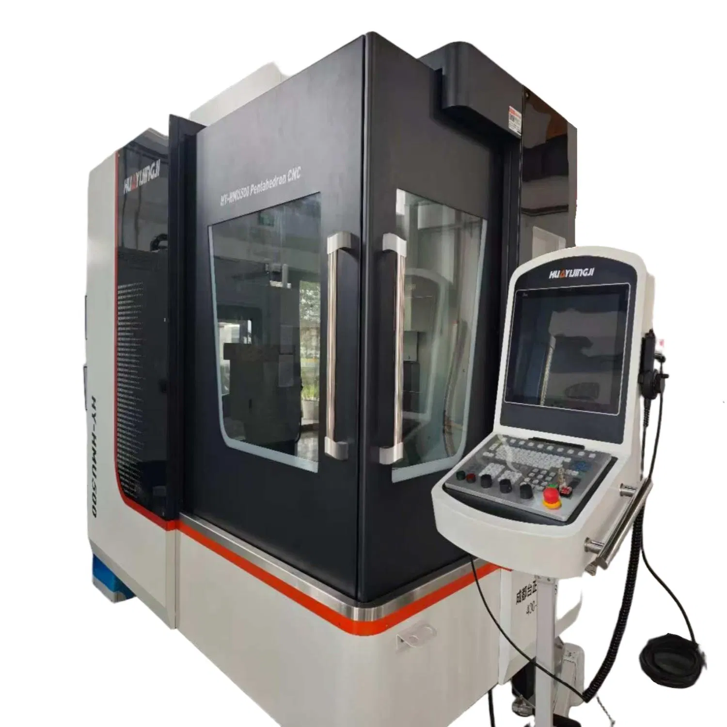 Wiege-Typ-Fünf-Achsen-CNC-Bearbeitungszentrum HY-HMU500 CNC-Werkzeugmaschine