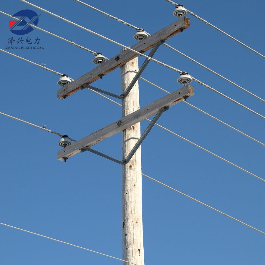 Medium High Voltage 69kv 132kv 15m 25m 30m 35m Polygon Galvanized Steel Tubular Monopole Electric Power Pole Tower for Transmission Line or Telecommunication